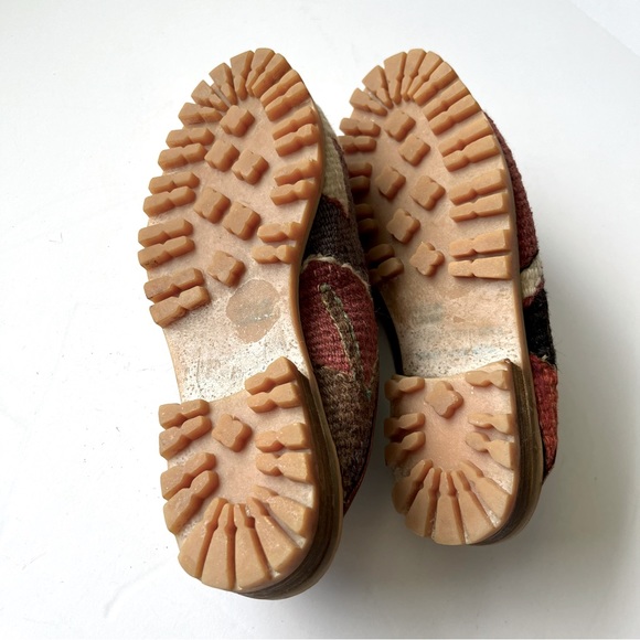 Authentic Wool Turkish Kilim Slides - Picture 9 of 10